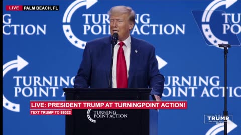 Donald J. Trump at Turning Point Action Conference