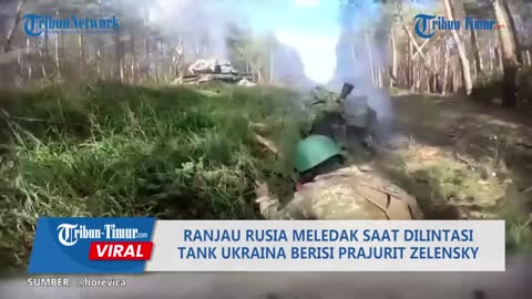 Ranjau Rusia Meledak