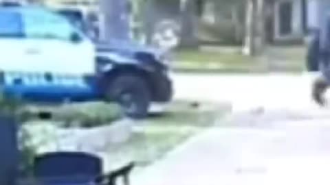 OFF DUTY ALABAMA POLICE OFFICER RAN OVER IN HIS OWN FRONT YARD