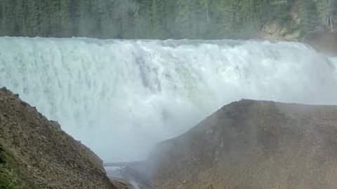 Mist of the Kicking Horse River