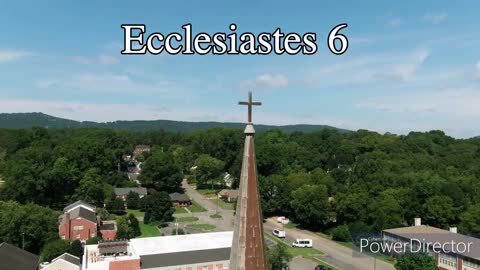 The Holy Bible - Ecclesiastes 6 Audio NIV