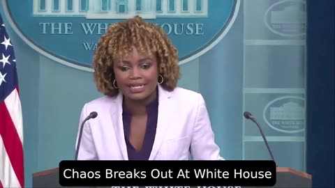 CHAOS Breaking: White House Press Core Does Its Job