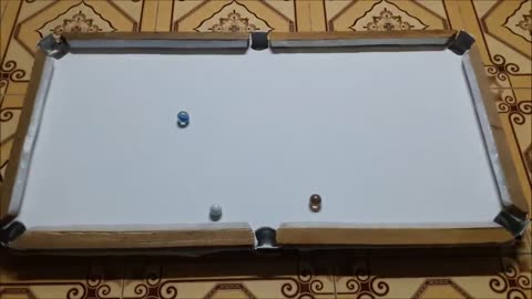 My homemade mini pool table