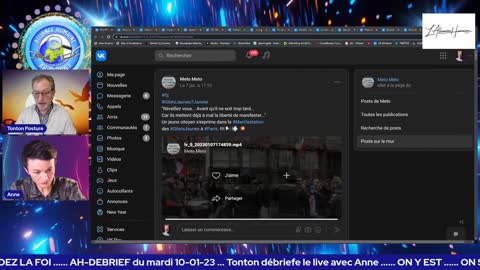 Live - Tonton Posture et Anne Lallemand débriefent le live [10 janvier 2023]