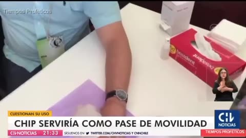 Nuevo Orden Mundial - Chip serviría como pase de movilidad