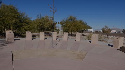 Las Vegas sun dial time.