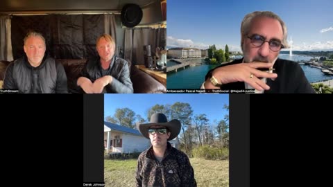 Pascal Najadi with Truth Stream & Derek Johnson - DISCLOSURE With US Military Veteran and Friend