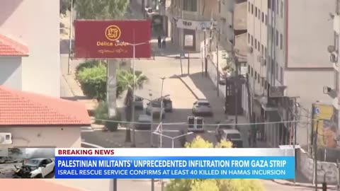 Hamas militants infiltrate Israel from Gaza Strip | GMA