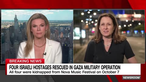 Video shows helicopter rescue of Israeli hostages CNN