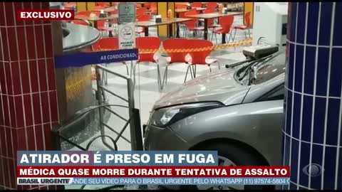 Atirador que quase matou médica é preso