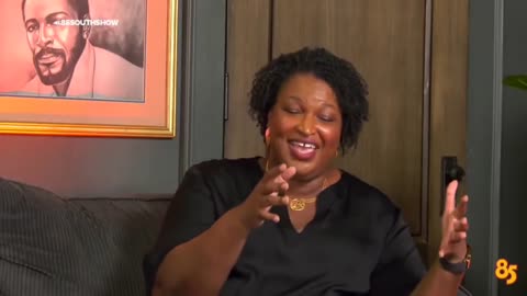 Stacey Abrams Gives BIZARRE Response To Biden Being ROASTED