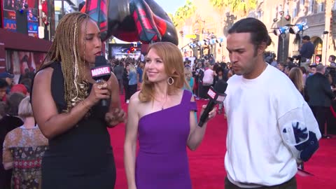 Pete Wentz wants to know what happens in Spider-Man Far From Home LIVE from the red carpet