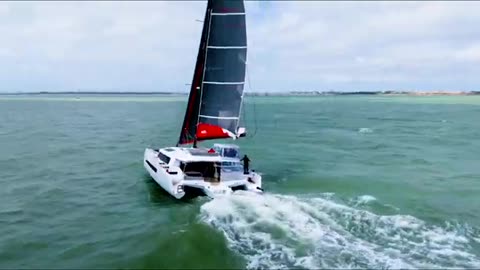 Neel Trimarans At Sea