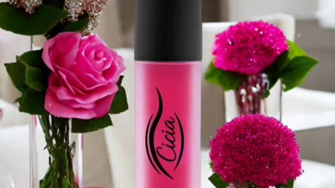 Cicia Premium Pink Lip Oil - Cherry Moisturizing and Nourishing Glossy Finish | Lip Care Treatment