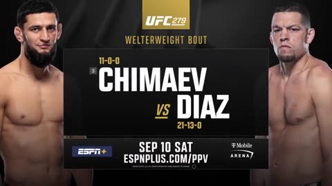 Khamzat Chimaev vs Gilbert Burns | FREE FIGHT | UFC 279