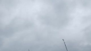 Barcelona sky footage 4/21/2022