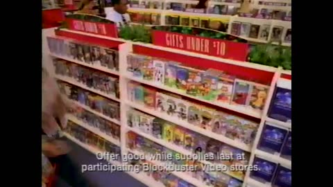 November 18, 1995 - Make It a Blockbuster Video Holiday