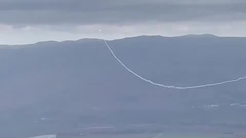 Israel Iron Dome system interception