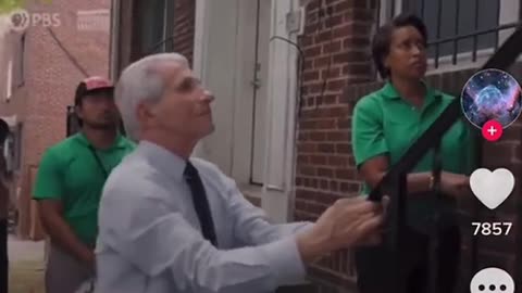 Fauci going door-to-door trying to get people to get the shot & lying to them about everything.