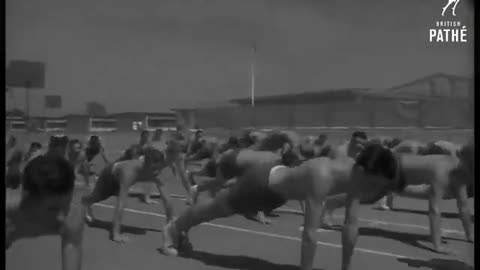 A high school fitness program from 1962 - Time when junk food and GMOs was unknown