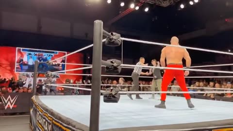 BRAUN STROWMAN AGAIN DESTROYS OMOS WWE SUNDAY STUNNER 10/23/22