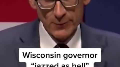 Wisconsin governor "jazzed as hell” to be re-elected