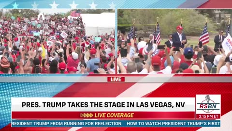 FULL SPEECH: President Donald J. Trump Holds a Rally in Las Vegas, NV - 6/9/24