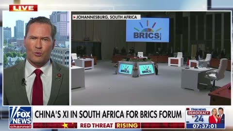 Finally, someone talking about the BRICS why didn’t Xi show up for his keynote speech