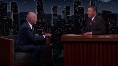 Biden 'Jokes' About Sending Republicans to Jail on Jimmy Kimmel