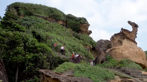 Yehliu Geopark, Taiwan [Amazing Places 4K]