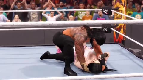 Roman Reigns defeats bikini girl in just 4 minutes