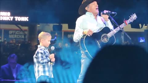 "God and Country Music"-- George Strait with guest Harvey Strait