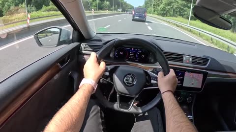 2023 Skoda Superb III Scout 4x4 [2.0 TSI 280 HP] _0-100_ POV Test Drive