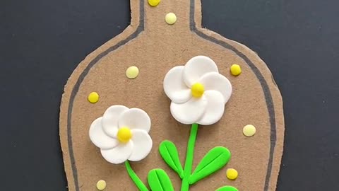 Beautiful Craft With Clay | Clay Craft | Home Decor | Rome Decor | Easy Craft for kids