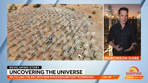 Construction begins on the world's largest radio telescope in Western Australia