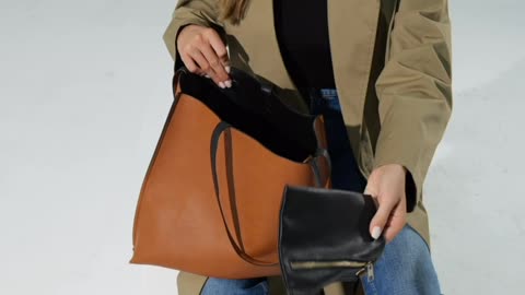 Scarleton Leather Tote Bag for Women,