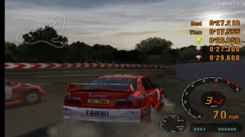 Gran Turismo 3 - License Test R-5 Gameplay(AetherSX2 HD)