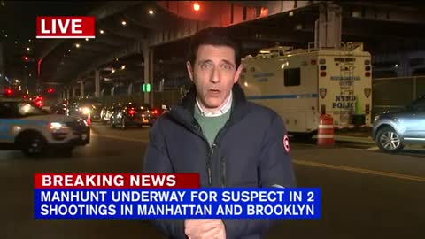 Manhunt underway for suspect linked to 2 shootings in NYC_5