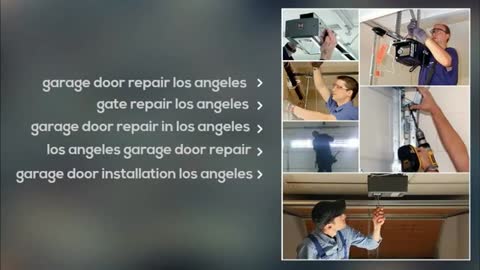 garage door installation los angeles