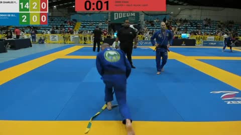 05/14/22 DIOGO RODRIGO DE OLIVEIRA vs ALEXANDER YABLONG 2022 IBJJF Chicago Open