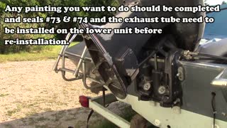 Johnson Outboard Lower Unit Crack Repair/Rebuild #10