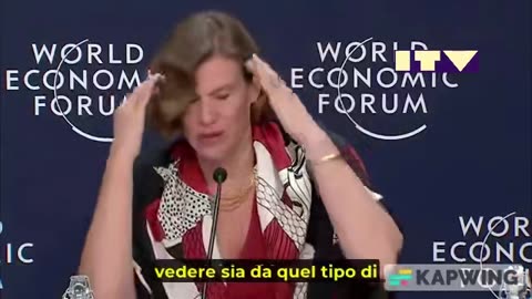 WEF, TIRANNIA: Mariana Mazzucato 2023, Acqua Emergenza idrica