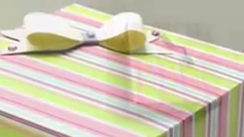 How to make an Easy Paper Box - Birthday Gift Ideas