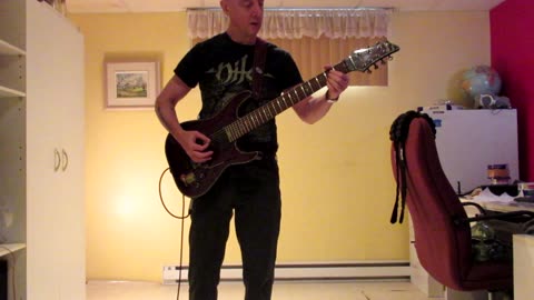 76 Schecter C7 Hellraiser L improvisation musicale