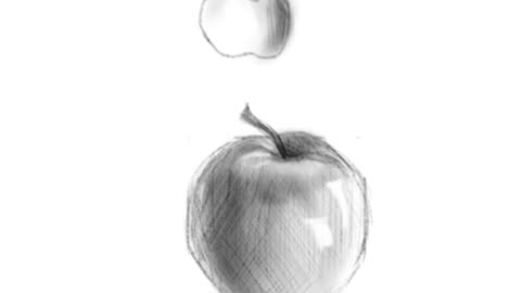 Basic Drawing For Beginner Basic Drawing How to Draw Fruits -Apple Hamm Artt