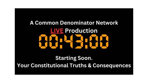 Constitution Truths & Consequences w/Jimmy 'Putz' Potts, editor of Cameron Citizens-Observer Rag-Mag