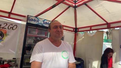 "Bulgarian Street Food Delights: Chef's Street Market in Varna, Bulgaria"