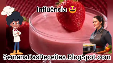 Aprenda Como Fazer Mousse De Morango 🍓 Muito Fácil 😋