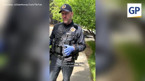 HORRIBLE: Oregon Police Officer Says What Is Legal?