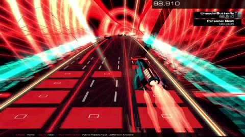 Audiosurf 2 "White Rabbit", by Jefferson Airplane